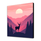 Deer in the mountains