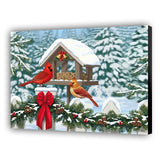 Christmas and birds