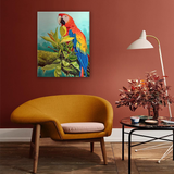 Diamond Painting Parrot on a branch