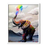 Rainbow Elephant Diamond Painting - 2