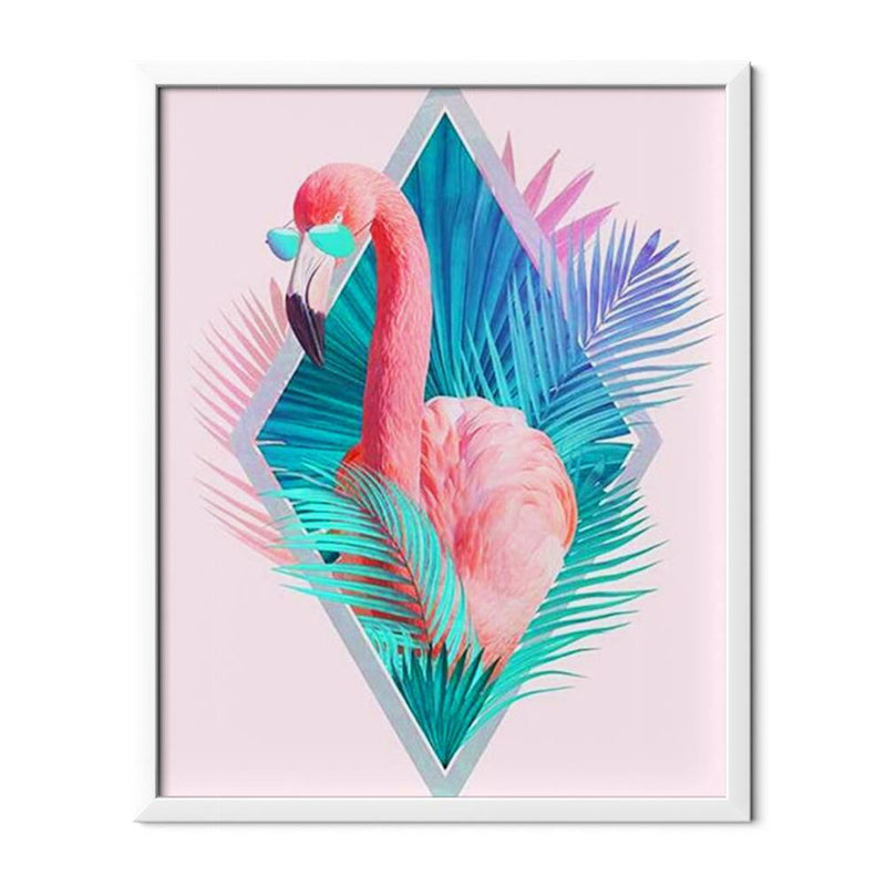 Cool Flamingo Diamond Painting - 1