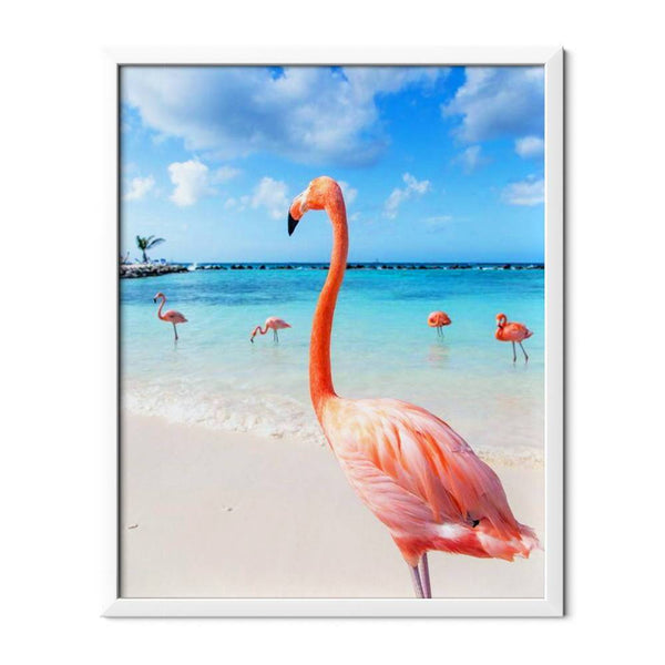 Flamingo Walk Diamond Painting - 1