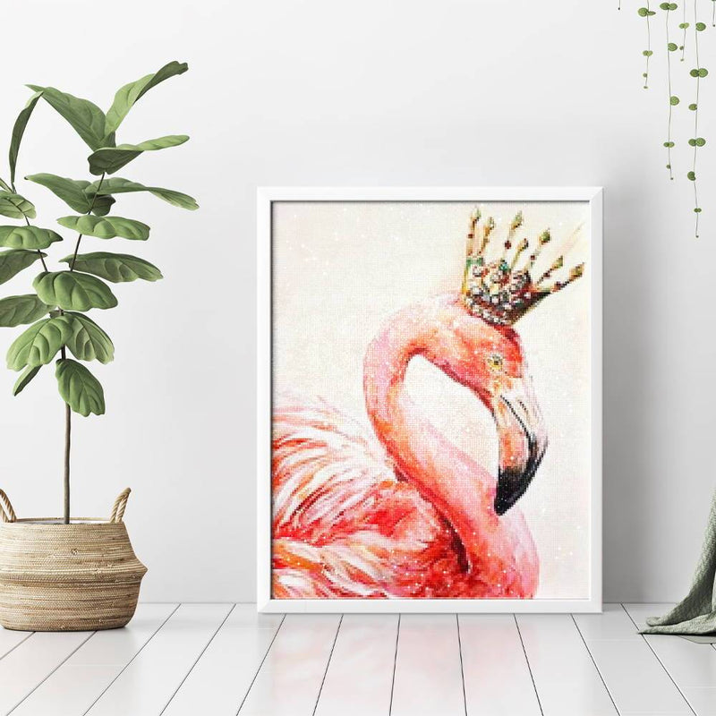 Royal Flamingo Diamond Painting - 3