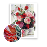 Diamond Painting Red and pink roses