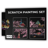 Cherry Blossom Scratch Set