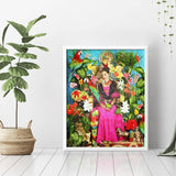 Frida And Flowers Diamond Painting - 3