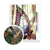Diamond Painting Stained Glass Butterfly