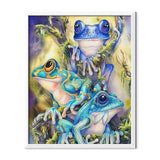Frog Family Diamond Painting - 1