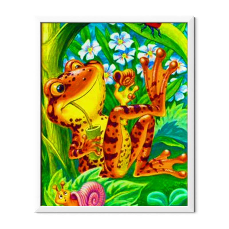 Frog Rest Diamond Painting - 1