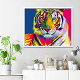 Colorful Tiger Diamond Painting - 3