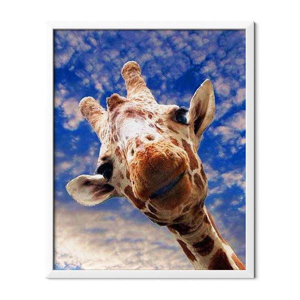 Curious Giraffe Diamond Painting - 1