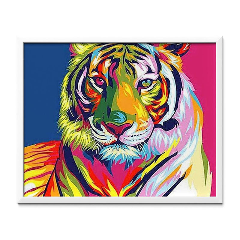 Colorful Tiger Diamond Painting - 2