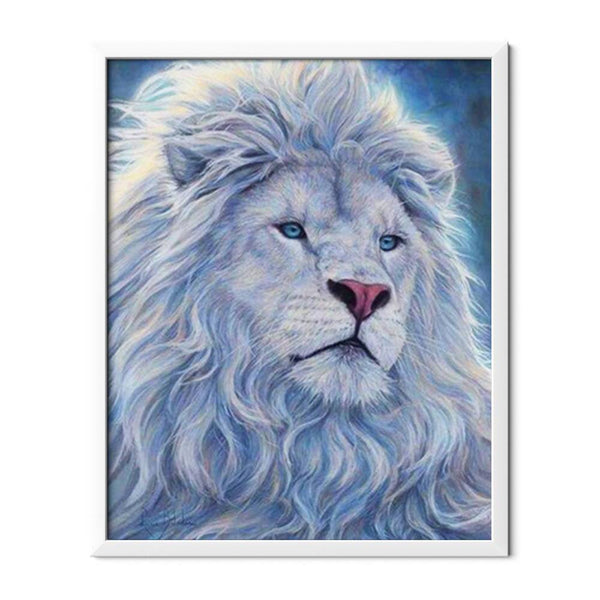 White Lion Diamond Painting - 1