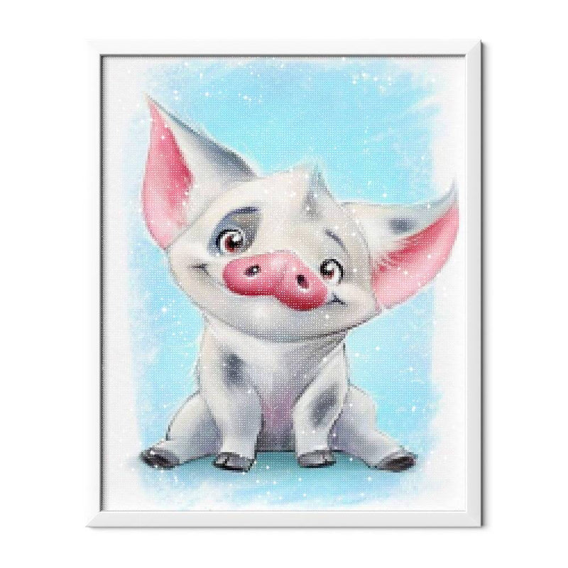 Cartoon Pig Diamond Painting - 2