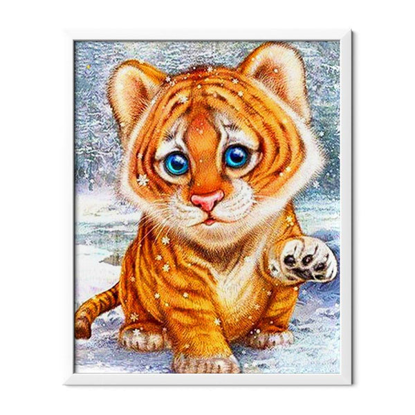 Tiger Cub Diamond Painting - 1