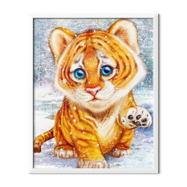 Tiger Cub Diamond Painting - 2