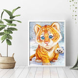 Tiger Cub Diamond Painting - 3