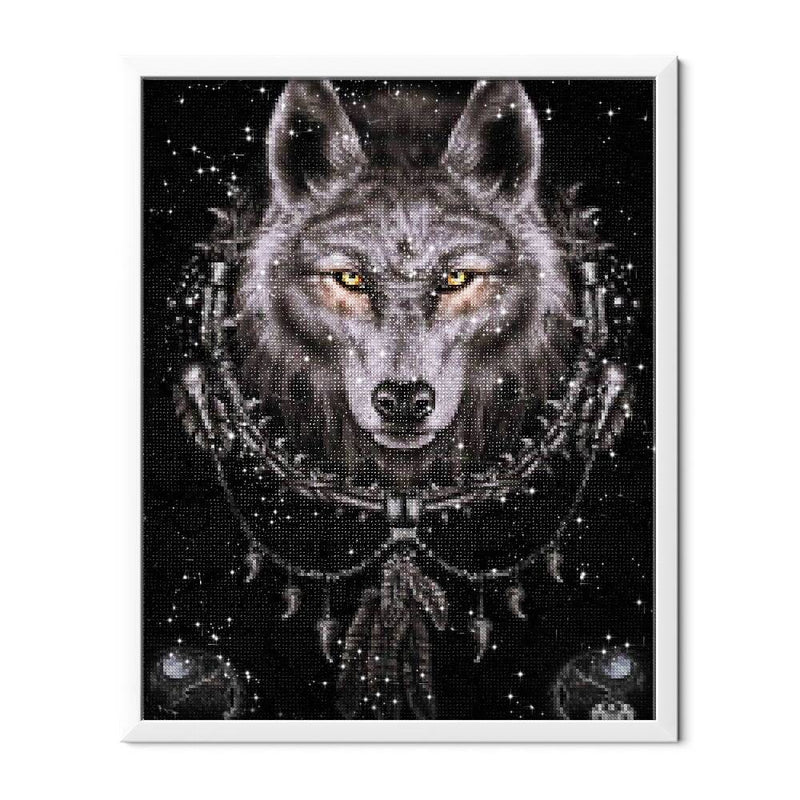 Black Wolf Diamond Painting - 2