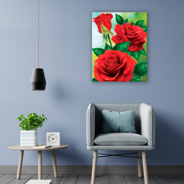 Diamond Painting Three roses