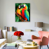 Diamond Painting Parrot love
