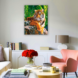 Diamond Painting Tiger in nature
