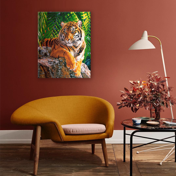 Diamond Painting Tiger in nature