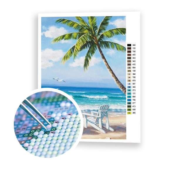 Diamond Painting Paradise Beach
