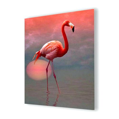 Lonely Flamingo Diamond Painting - 1