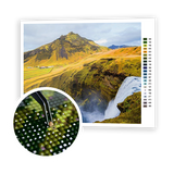 Diamond Painting Waterfall in Iceland