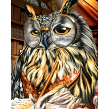 Diamond Painting Sleepy owl