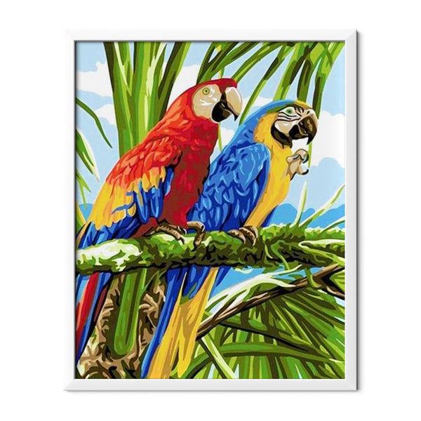 Parrots Diamond Painting - 1