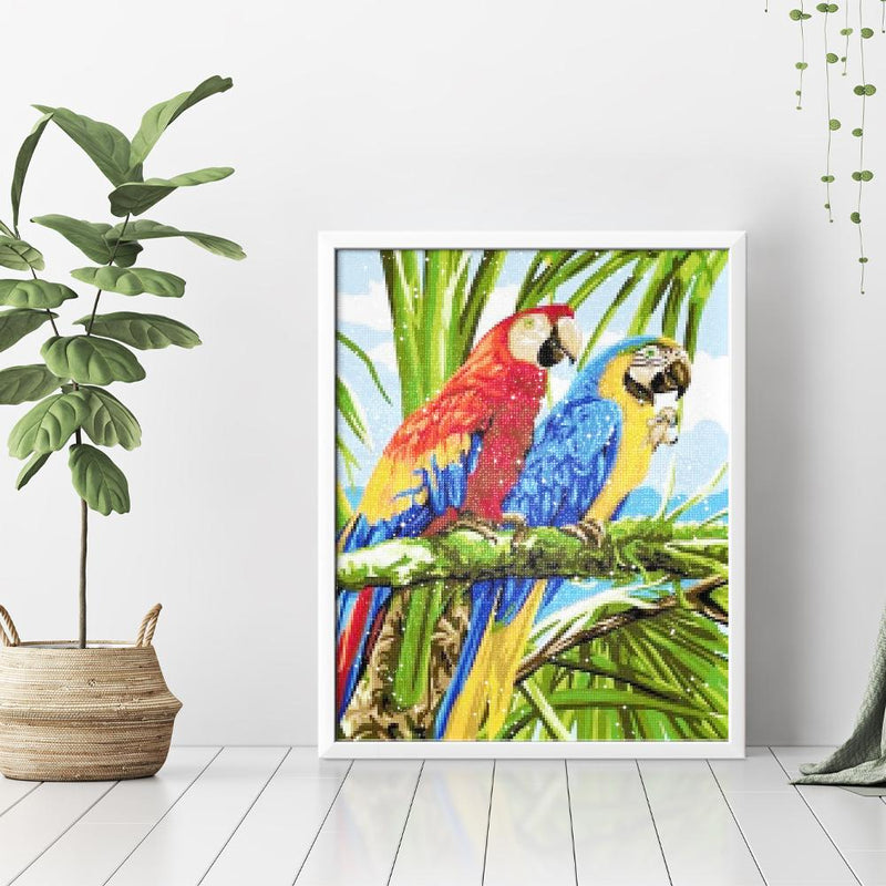 Parrots Diamond Painting - 3