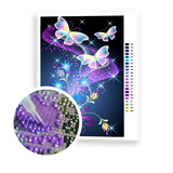 Diamond Painting Flowers And Butterfly