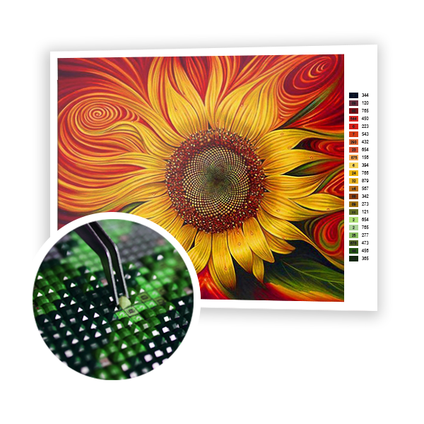 Diamond Painting Sunflower