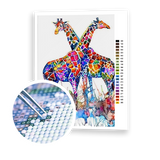 Diamond Painting Giraffe Art