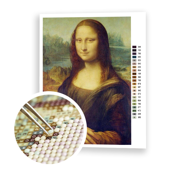 Diamond Painting Mona Lisa Smile