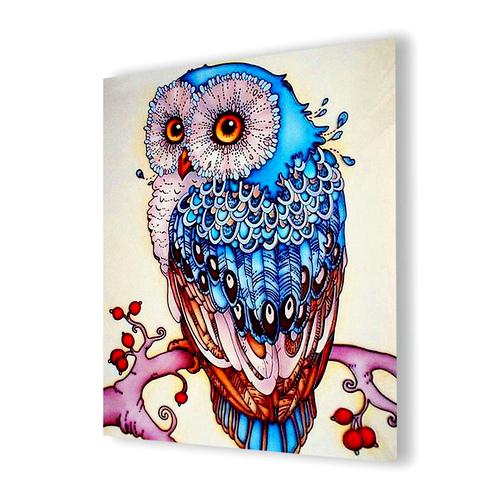 Blue Owl Diamond Painting Diamond Painting - 1