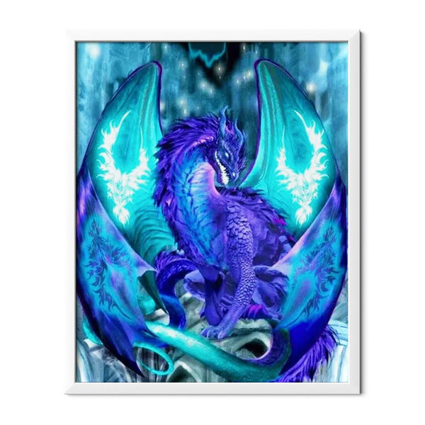 Purple Dragon Diamond Painting Diamond Painting - 2