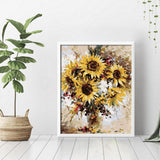 Sunflowers in a Vase Diamond Painting - 3