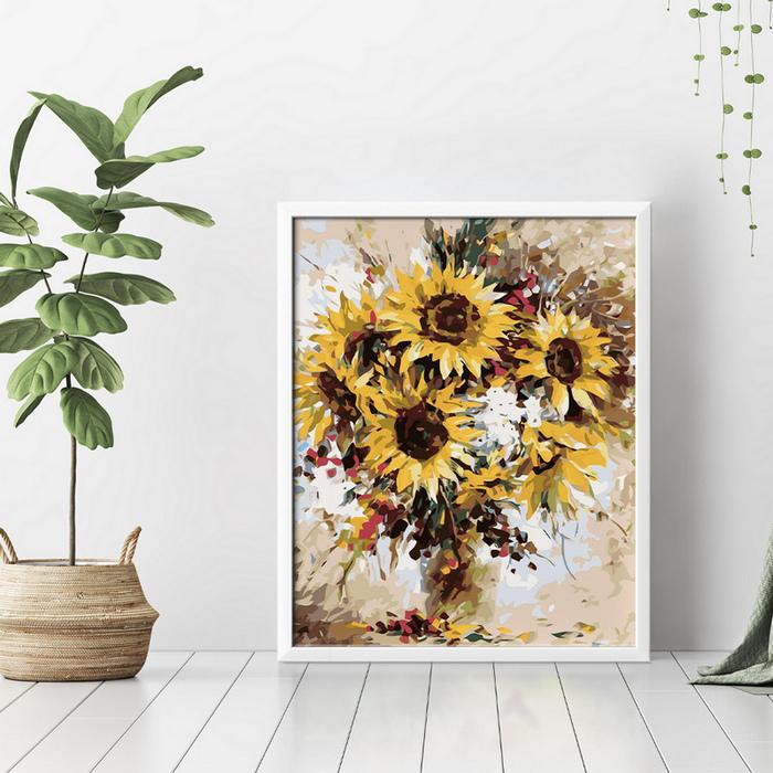 Sunflowers in a Vase Diamond Painting - 3