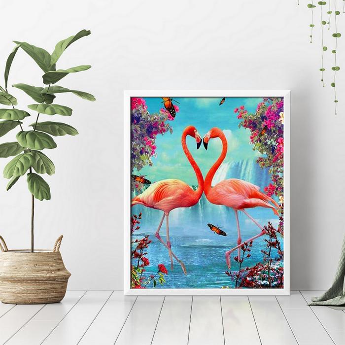 Flamingos Diamond Painting - 3