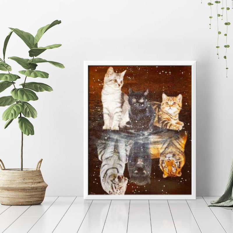 Little Cats Dreaming Big Diamond Painting - 3