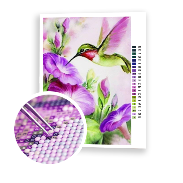 Diamond Painting Hummingbird