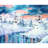 Diamond Painting Winter landscape