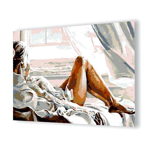 Woman in Bed Diamond Painting - 1
