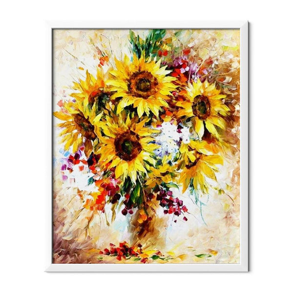 Sunflowers in a Vase Diamond Painting - 2