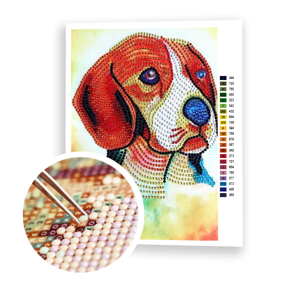 Diamond Painting Beautiful Beagle