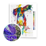 Diamond Painting Beagle Colors