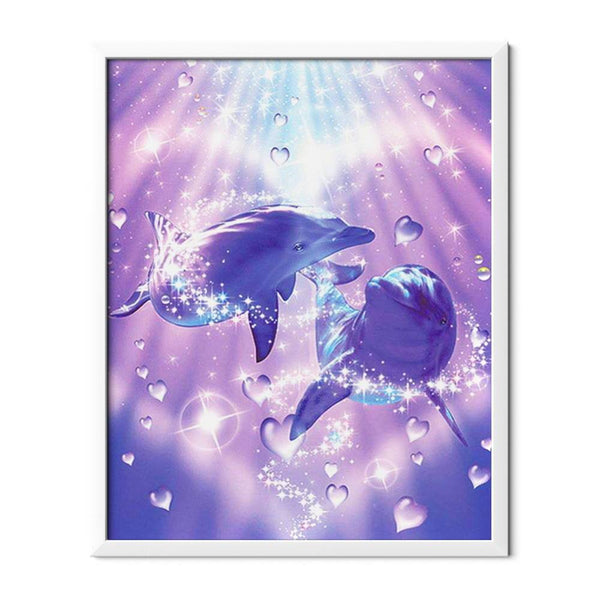 Dolphin Lovers Diamond Painting - 1