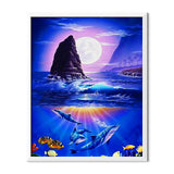 Flock Of Dolphins Diamond Painting - 1